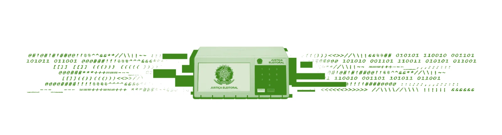 O site da Amazônia que deixou de cobrir eleições por medo de morrer Separador Urna Verde GIF