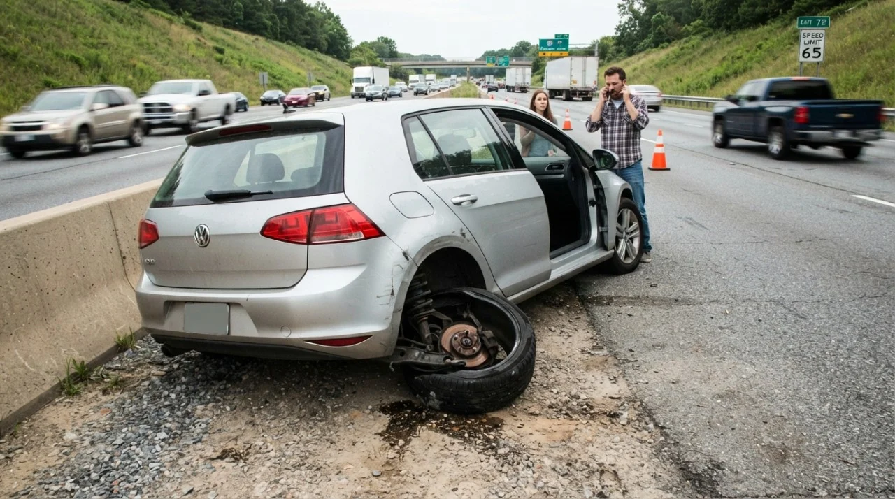 A negligencia em oficinas mecanicas durante o aperto de parafusos compromete a estabilidade estrutural do automovel.