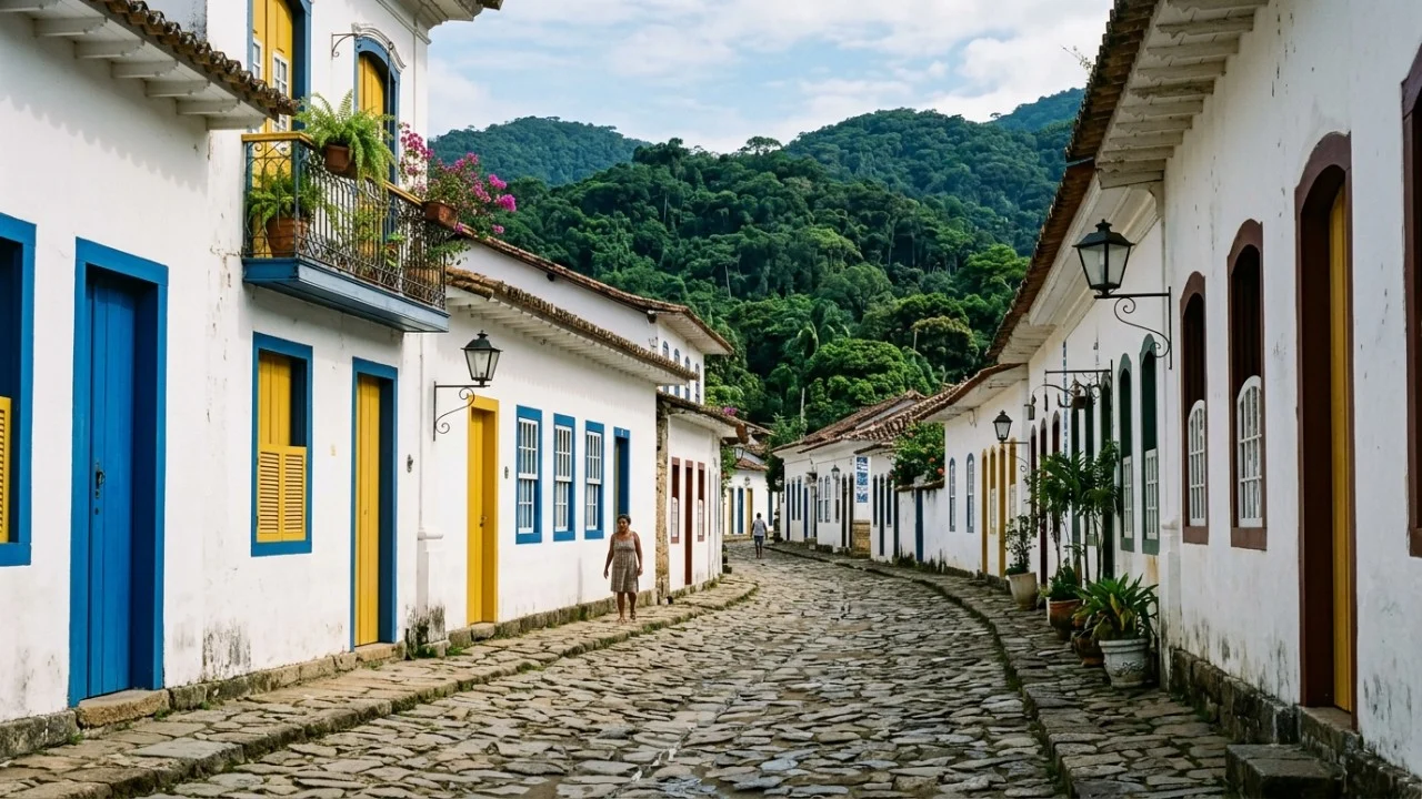 O título de patrimônio misto da Unesco reconhece a harmonia entre cultura e biodiversidade em Paraty.