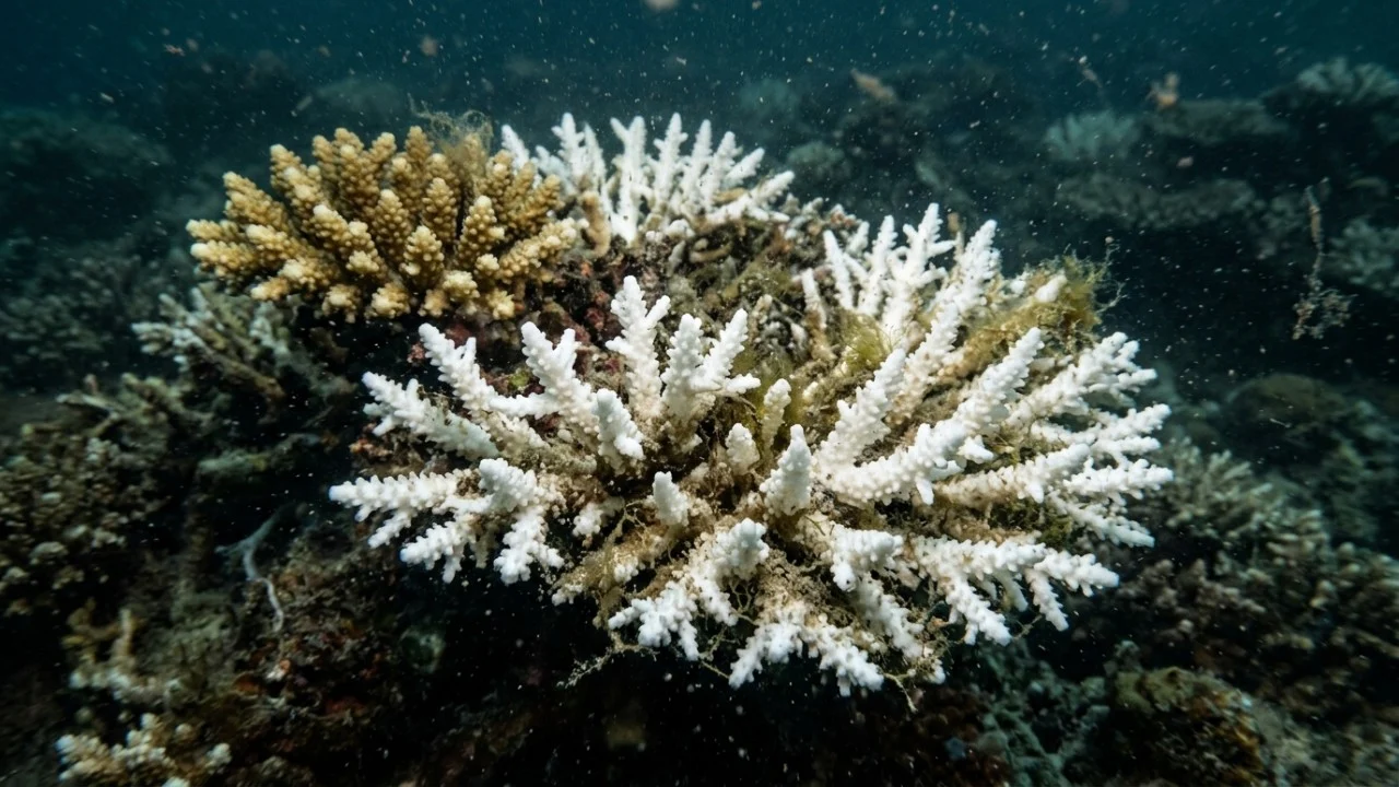 40 anos de monitoramento e quase 2 milhões de observações revelam a dimensão da perda dos recifes de coral: 14% da cobertura mundial desapareceu entre 2009 e 2018 O aquecimento global provoca o branqueamento e a perda expressiva de recifes de corais em todo o mundo.