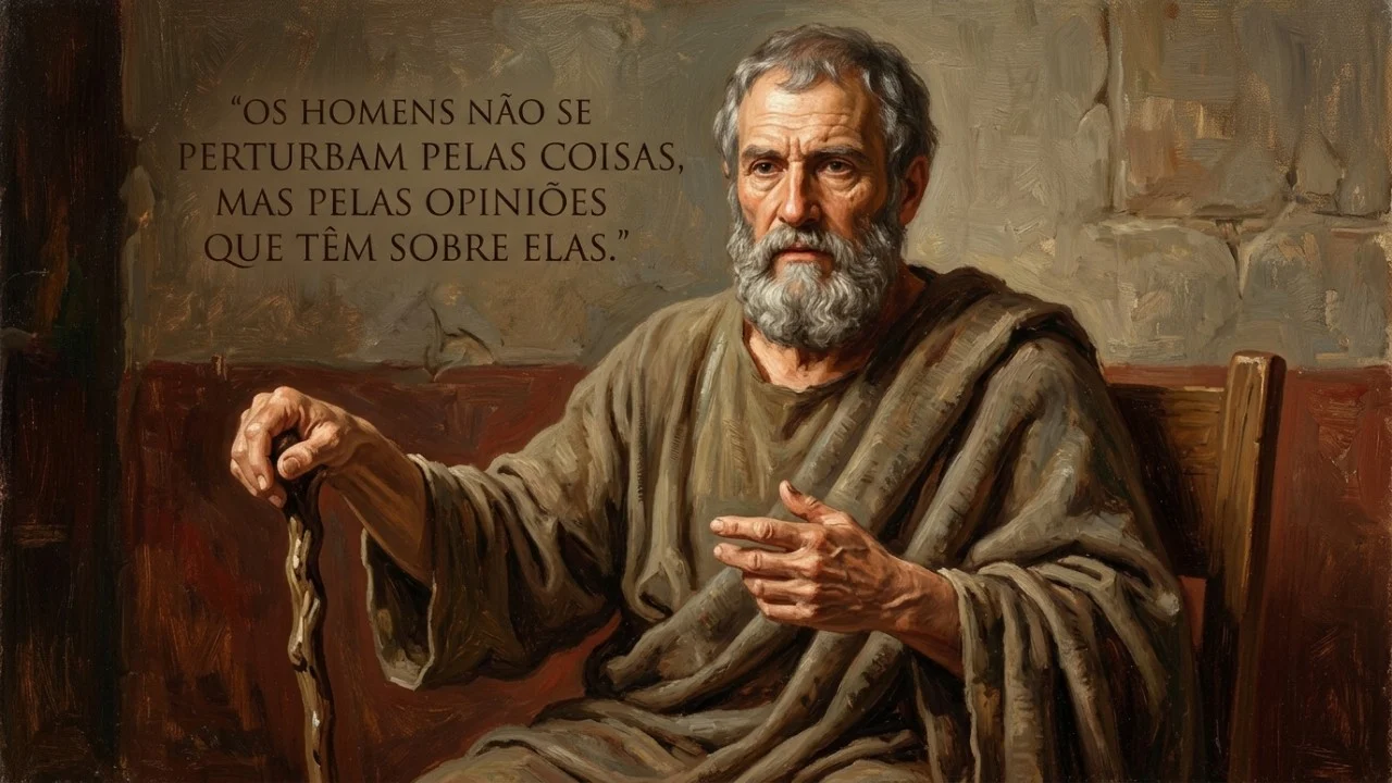 Epicteto, filósofo estoico, sobre aquilo que realmente nos perturba: “Os homens não são perturbados pelas coisas, mas pelas opiniões que têm sobre elas” Separar os acontecimentos reais das opiniões precipitadas blinda a mente contra o desgaste no ambiente profissional.