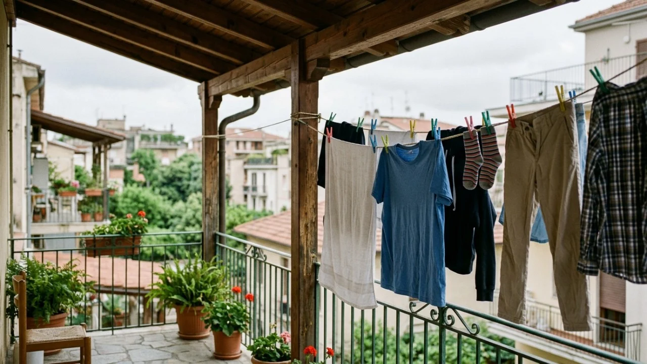 Neozelandeses evitam secar roupa dentro de casa sempre que podem: uma única carga molhada pode liberar litros de umidade no ambiente, favorecendo condensação e mofo em paredes e janelas Secar roupas dentro de casa libera umidade excessiva e favorece o surgimento de mofo nas paredes.