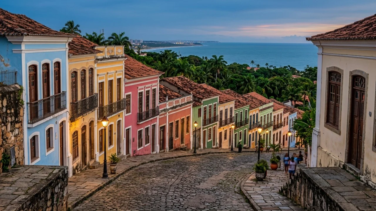 Fundada em 1535 por Duarte Coelho, Olinda cresceu e se reergueu mantendo sua imponência barroca.
