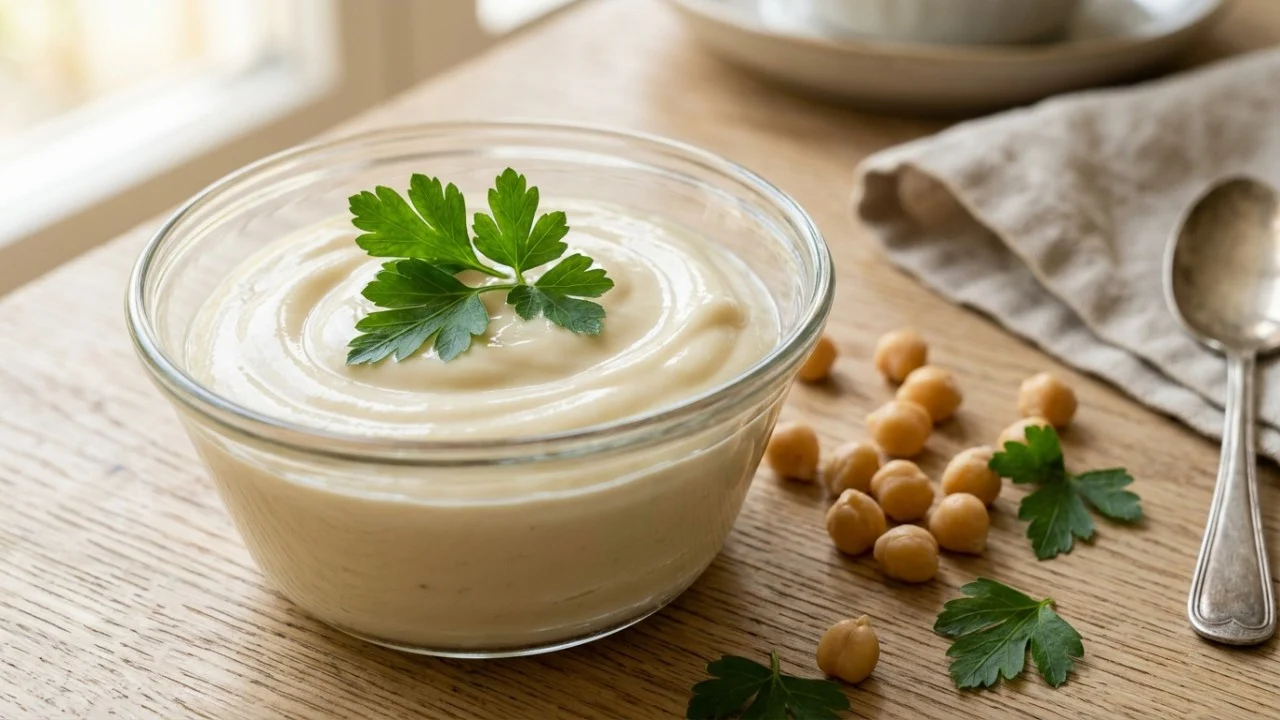 O segredo para uma emulsão firme é despejar o óleo vegetal em um fio bem lento e contínuo.