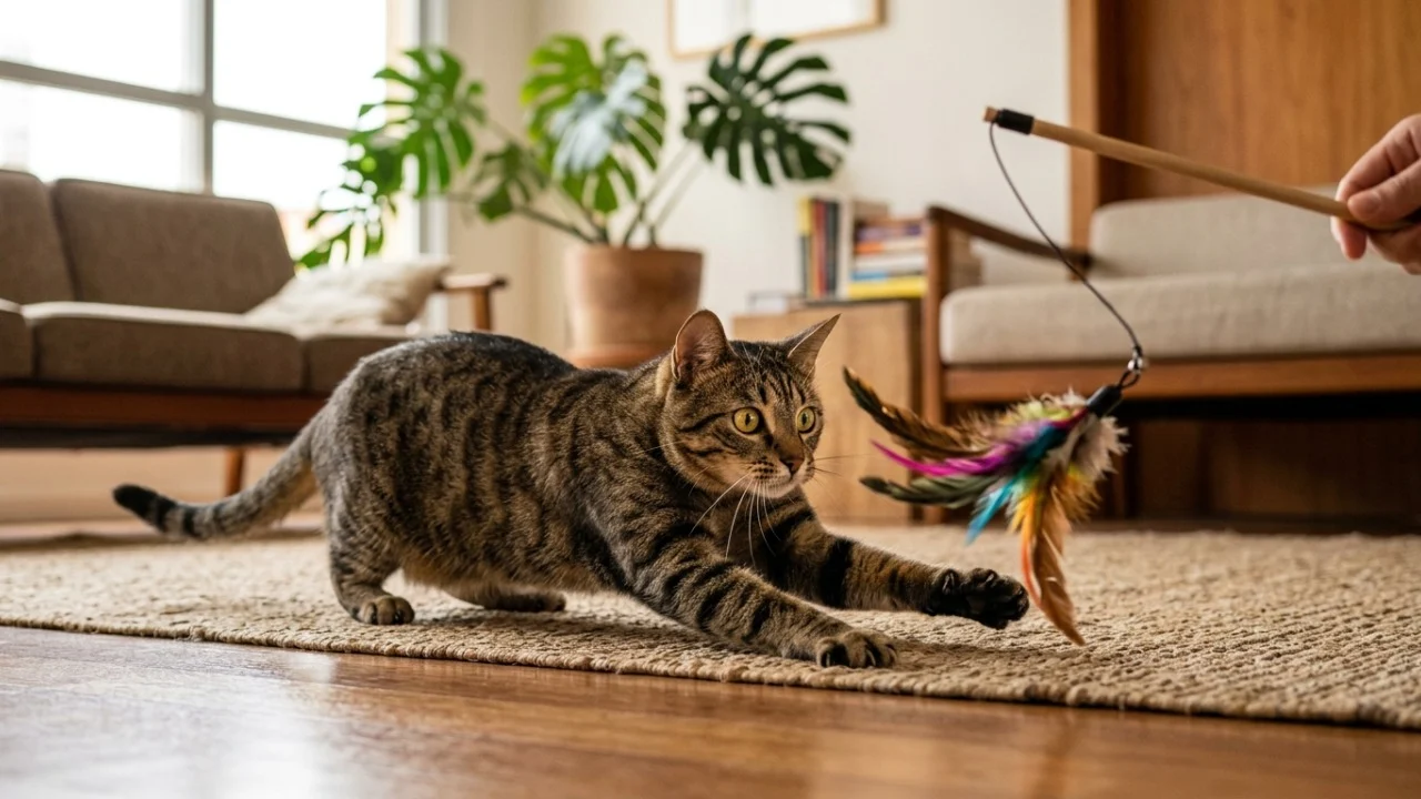 Seu gato pode levar brinquedos até você pelo mesmo motivo que algumas mães levam presas para os filhotes A reação humana pode reforçar o hábito de trazer objetos