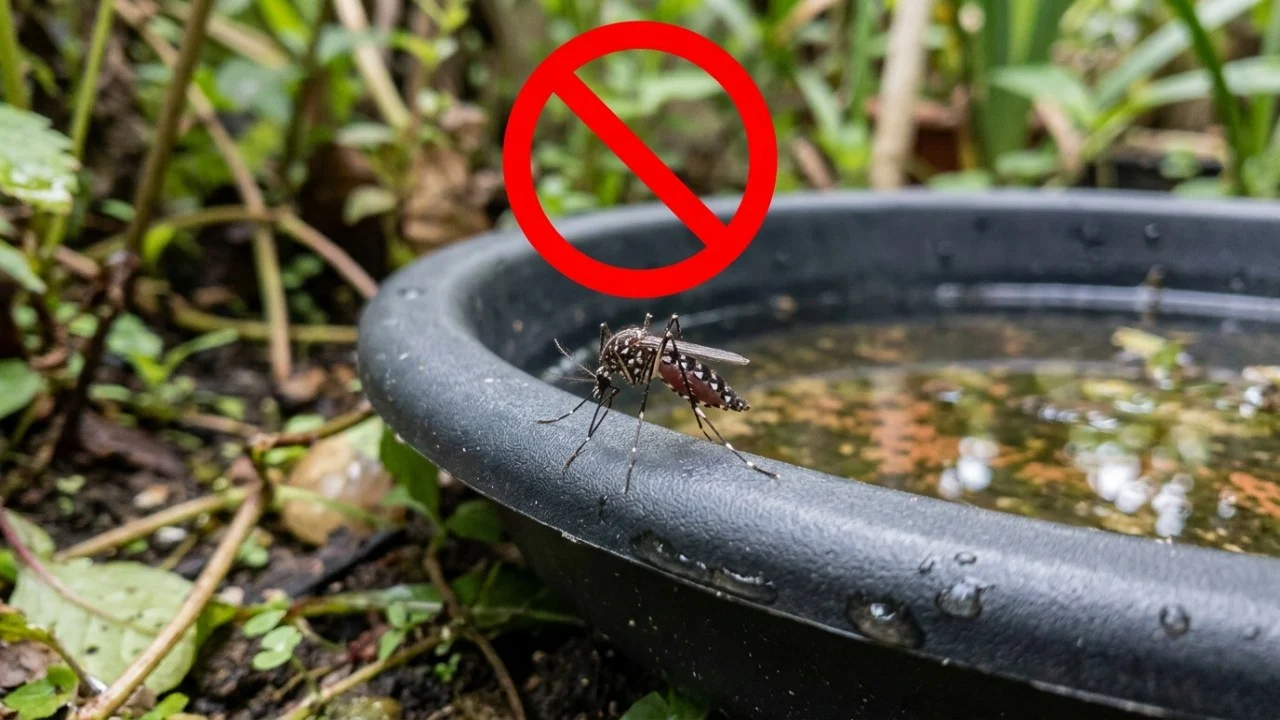 Olhe embaixo dos vasos a cada 2 dias: em Singapura, a prevenção contra a dengue inclui esvaziar e esfregar os pratinhos das plantas, virar baldes para baixo e trocar frequentemente a água de vasos com flores Aguardar o descanso correto sem levantar a tampa garante um arroz soltinho e macio.