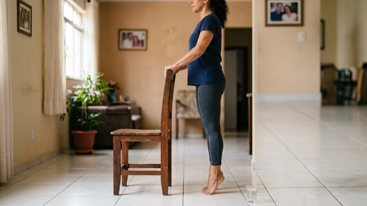 Os exercícios mais indicados para fazer em casa para evitar a rigidez muscular após os 40 anos Controle, progressão e ausência de dor devem orientar a prática.