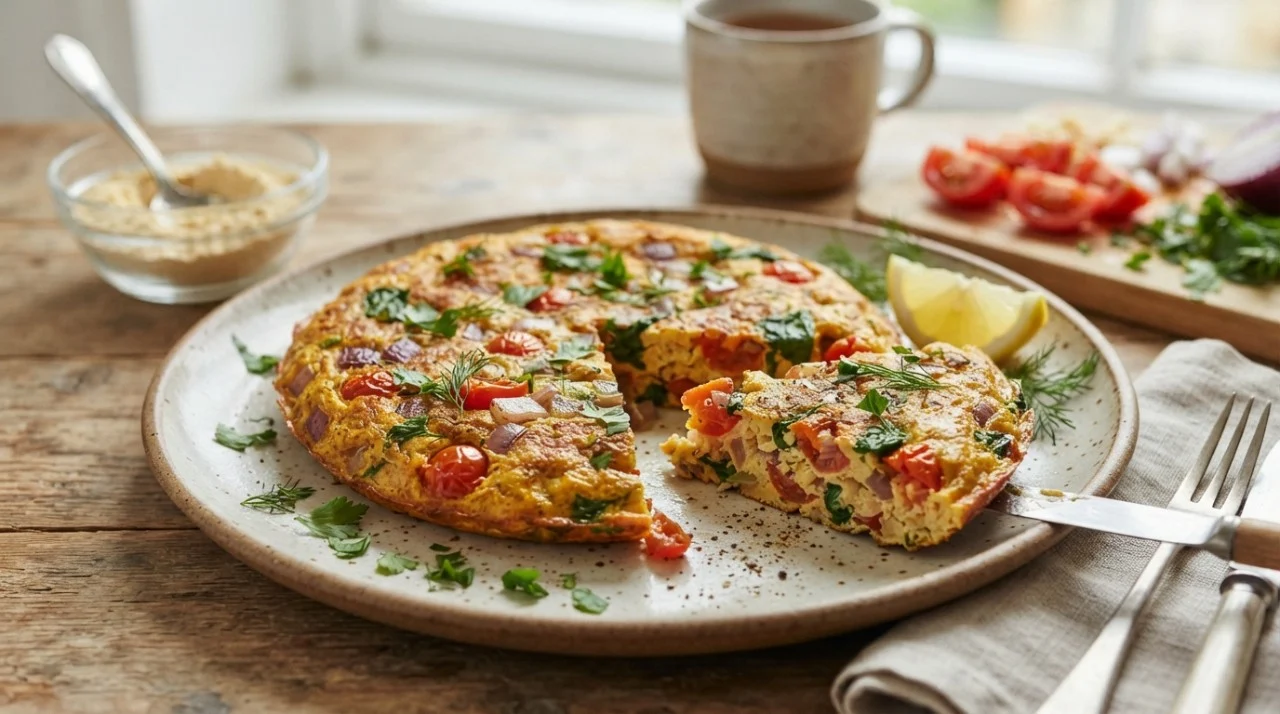 A base desta receita consiste em misturar farinhas vegetais com água até obter uma consistência homogênea e levemente cremosa.