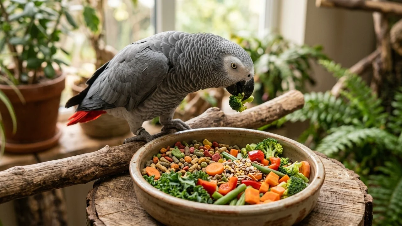 O alimento que muitos papagaios escolhem primeiro pode ser justamente aquele que o tutor deveria aprender a controlar Variedade e acompanhamento veterinário ajudam a proteger a saúde da ave
