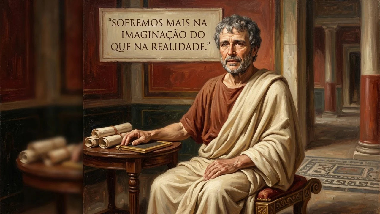 O estoicismo ensina a questionar as próprias impressões para distinguir ilusões de fatos reais com lucidez.