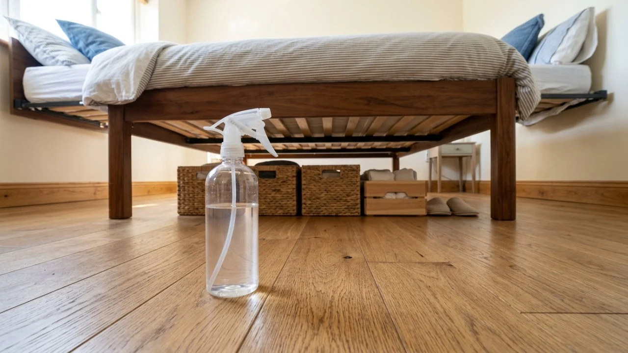Descubra dicas práticas para manter a higienização e o frescor em locais de difícil acesso no quarto.